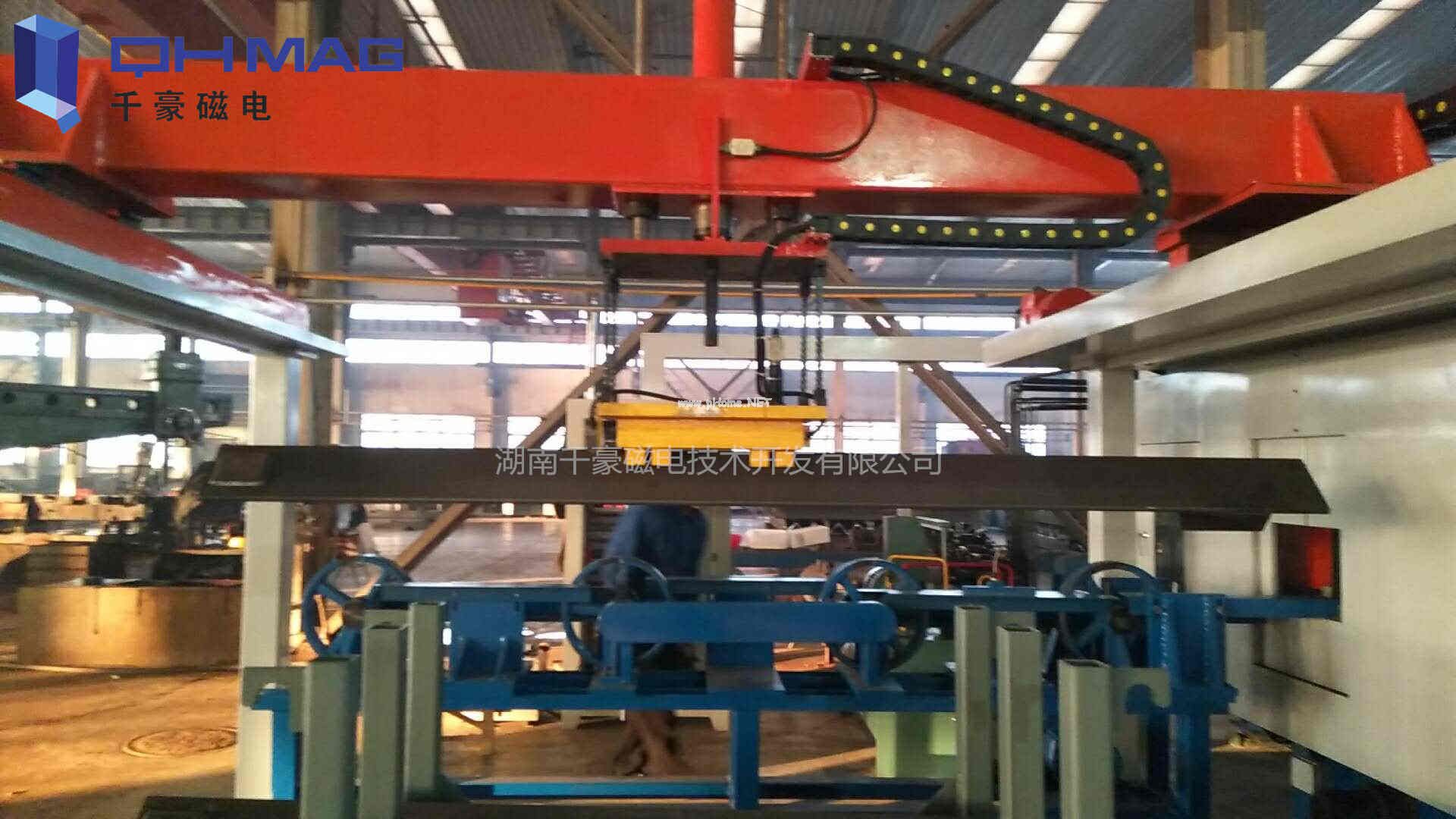 電永磁夾具搬運角鐵，千豪磁電